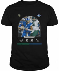 Baylor 20 vs 26 BYU Finals Score game day 2022 shirt 1