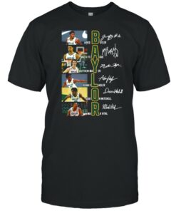 Baylor Bears Basketball Team 2021 Signatures shirt 1
