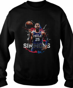 Ben Simmons #25 Phila shirt 3 Ben Simmons 25 Phila shirt 4