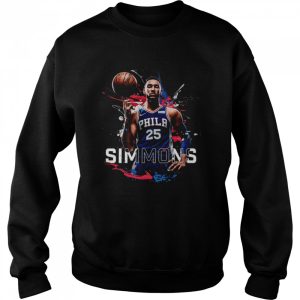 Ben Simmons 25 Phila shirt 4