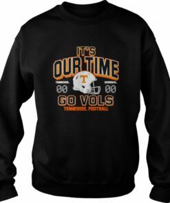 Best it's our time go Vols Tennessee Volunteers vs Georgia Bulldogs 2022 football matchup shirt 4