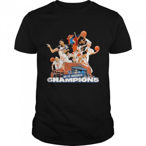 Big ten tournament Champions Illinois Football 20212 shirt