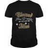 Blessed To Be Called Mimi Womens Leopard Mimi Mothers day T-Shirt