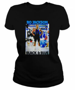 Bo Jackson Black and Blue shirt 1 Bo Jackson Black and Blue shirt 2