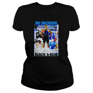 Bo Jackson Black and Blue shirt