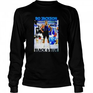 Bo Jackson Black and Blue shirt 3