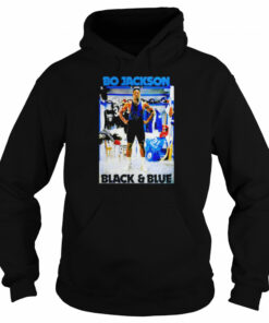 Bo Jackson Black and Blue shirt 4 Bo Jackson Black and Blue shirt 5