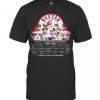 Boston Red Sox 120Th Anniversary Thank You For The Memories Signatures T-Shirt