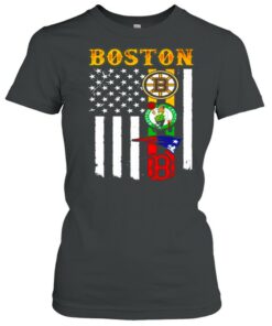 Boston Sports Teams American flag shirt 2