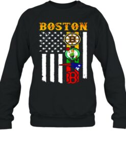 Boston Sports Teams American flag shirt 4