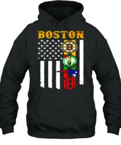 Boston Sports Teams American flag shirt 5