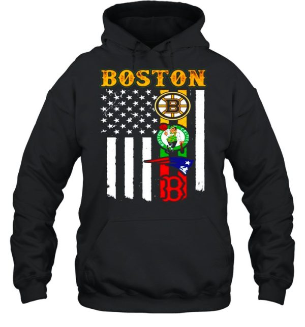 Boston Sports Teams American flag shirt