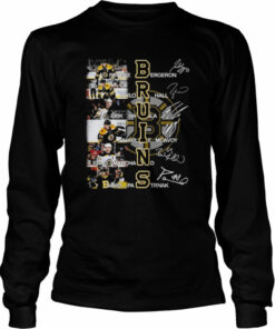 Boston bruins all team 2022 signatures shirt 2 Boston bruins all team 2022 signatures shirt 3