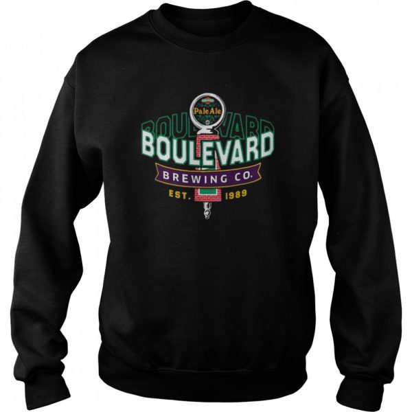 Boulevard Pale Ale Tap Handle Brewing Co. Est 1989 Shirt