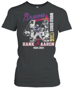 Braves World Series Hank Aaron 1934 2021 Thank You For The Memories Signature Shirt 2