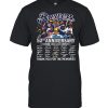 Brewer Baseball Team 52nd Anniversary 1969 2021 Signatures Thank You For The Memories shirt