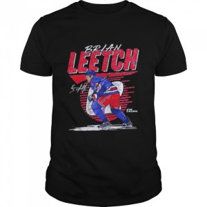 Brian Leetch New York R Comet signature shirt