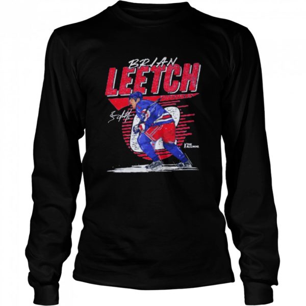 Brian Leetch New York R Comet signature shirt