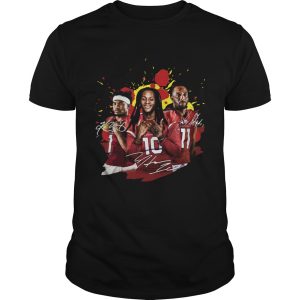 Brittan Golden Larry Fitzgerald And Kyler Murray Signatures shirt