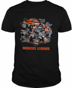 Broncos Legends Denver Broncos Signatures 2022 Shirt 1