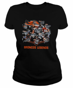 Broncos Legends Denver Broncos Signatures 2022 Shirt 2