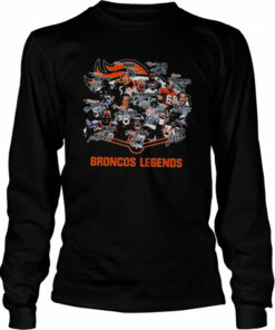 Broncos Legends Denver Broncos Signatures 2022 Shirt 3