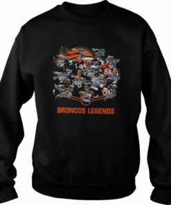 Broncos Legends Denver Broncos Signatures 2022 Shirt 4
