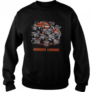 Broncos Legends Denver Broncos Signatures 2022 Shirt 4