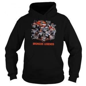 Broncos Legends Denver Broncos Signatures 2022 Shirt 5