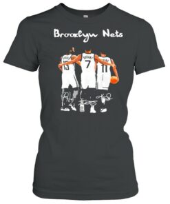 Brooklyn Nets 13 Harden 7 Durant And 11 Irving Signatures Shirt 1 Brooklyn Nets 13 Harden 7 Durant And 11 Irving Signatures Shirt 2