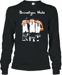 Brooklyn Nets 13 Harden 7 Durant And 11 Irving Signatures Shirt 2 Brooklyn Nets 13 Harden 7 Durant And 11 Irving Signatures Shirt 3