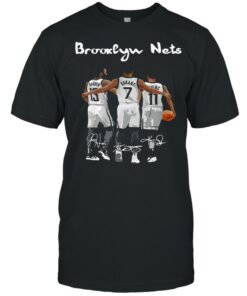 Brooklyn Nets Harden Durant And Irving Signature shirt 1