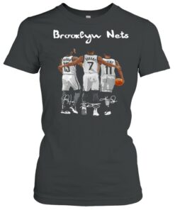 Brooklyn Nets Harden Durant And Irving Signature shirt 2
