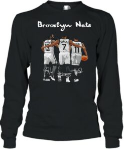 Brooklyn Nets Harden Durant And Irving Signature shirt 3