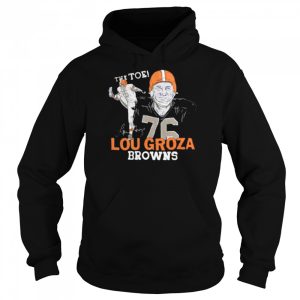 Browns Lou Groza signature T shirt 5