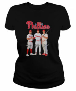 Bryce Harper And Louisville Slugger And Gabe Kapler Philadelphia Phillies Signatures Shirt 1 Bryce Harper And Louisville Slugger And Gabe Kapler Philadelphia Phillies Signatures Shirt 2