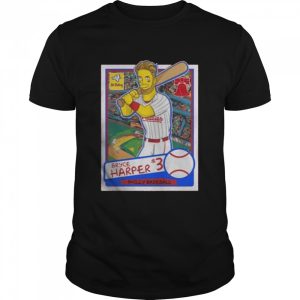 Bryce Harper Simpson Trading Card 2022 Shirt