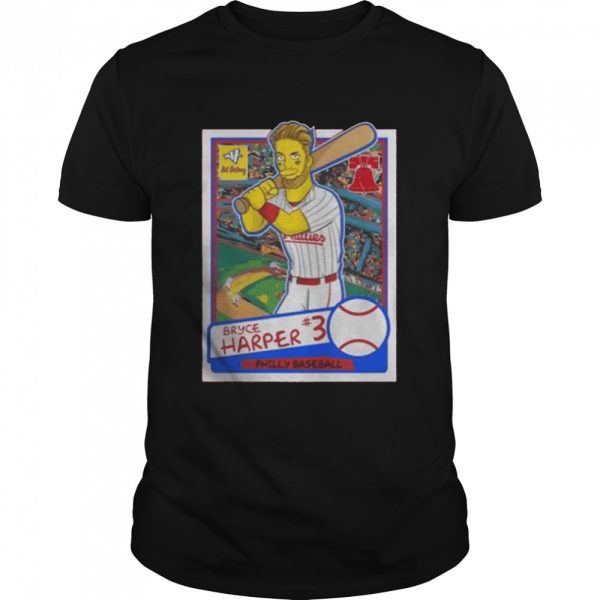 Bryce Harper Simpson Trading Card 2022 Shirt