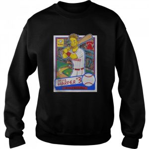 Bryce Harper Simpson Trading Card 2022 Shirt 4