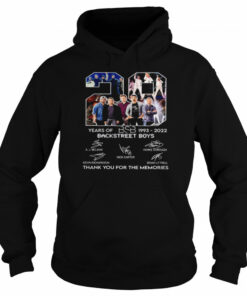 Bsb Backstreet Boys 29 Years Of 1993 2022 Thank You For The Memories Signatures Shirt 5