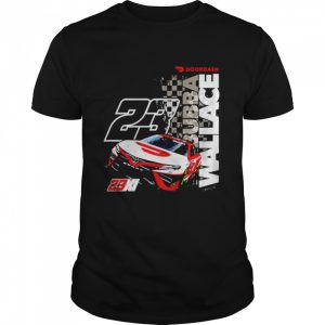 Bubba Wallace 23XI Racing Black DoorDash Car 2-Spot shirt