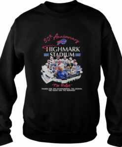 Buffalo Bills 50th anniversary Highmark Stadium 1972 2022 the Ralph thanks for the Championships shirt 4