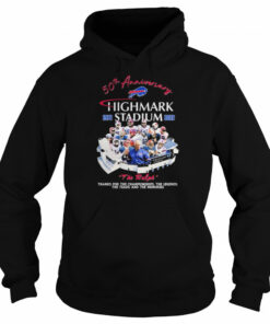 Buffalo Bills 50th anniversary Highmark Stadium 1972 2022 the Ralph thanks for the Championships shirt 5