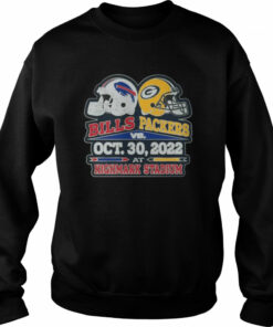 Buffalo Bills Vs Green Bay Packers Oct 30 2022 Highmark Stadium Shirt 4