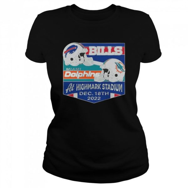 Buffalo Bills Vs Miami Dolphins At Highmark Stadium Dec 18th 2022 Shirt