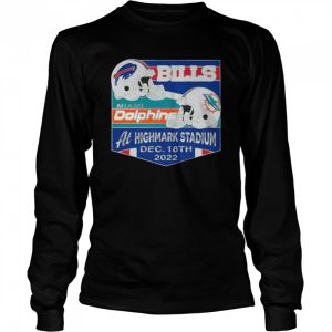 Buffalo Bills Vs Miami Dolphins At Highmark Stadium Dec 18th 2022 Shirt 3