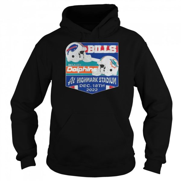 Buffalo Bills Vs Miami Dolphins At Highmark Stadium Dec 18th 2022 Shirt