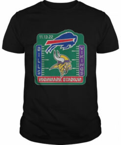 Buffalo Bills Vs Minnesota Vikings 11 13 22 Highamrk Stadium Shirt 1