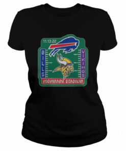 Buffalo Bills Vs Minnesota Vikings 11-13-22 Highamrk Stadium Shirt 1 Buffalo Bills Vs Minnesota Vikings 11 13 22 Highamrk Stadium Shirt 2
