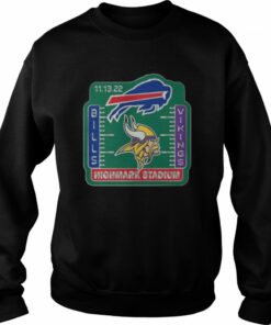 Buffalo Bills Vs Minnesota Vikings 11-13-22 Highamrk Stadium Shirt 3 Buffalo Bills Vs Minnesota Vikings 11 13 22 Highamrk Stadium Shirt 4